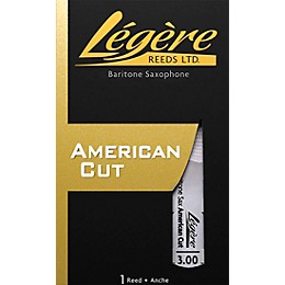 Legere Reeds Baritone Saxophone American Cut Reed 3