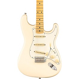 Fender JV Modified '60s Stratocaster Maple Fingerboard Electric Guitar Olympic White