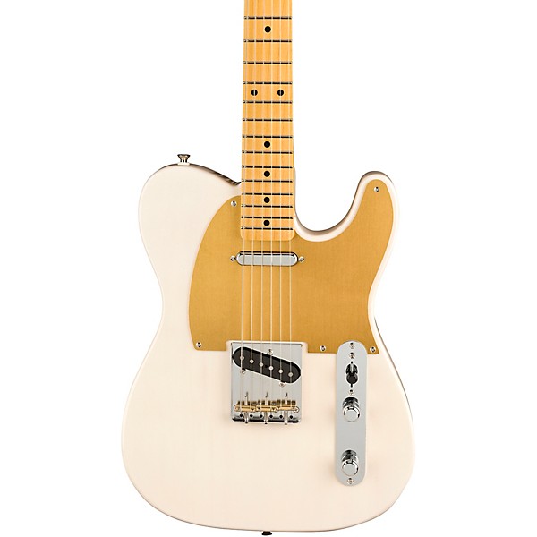 Open Box Fender JV Modified '50s Telecaster Maple Fingerboard Electric Guitar Level 2 White Blonde 197881055752