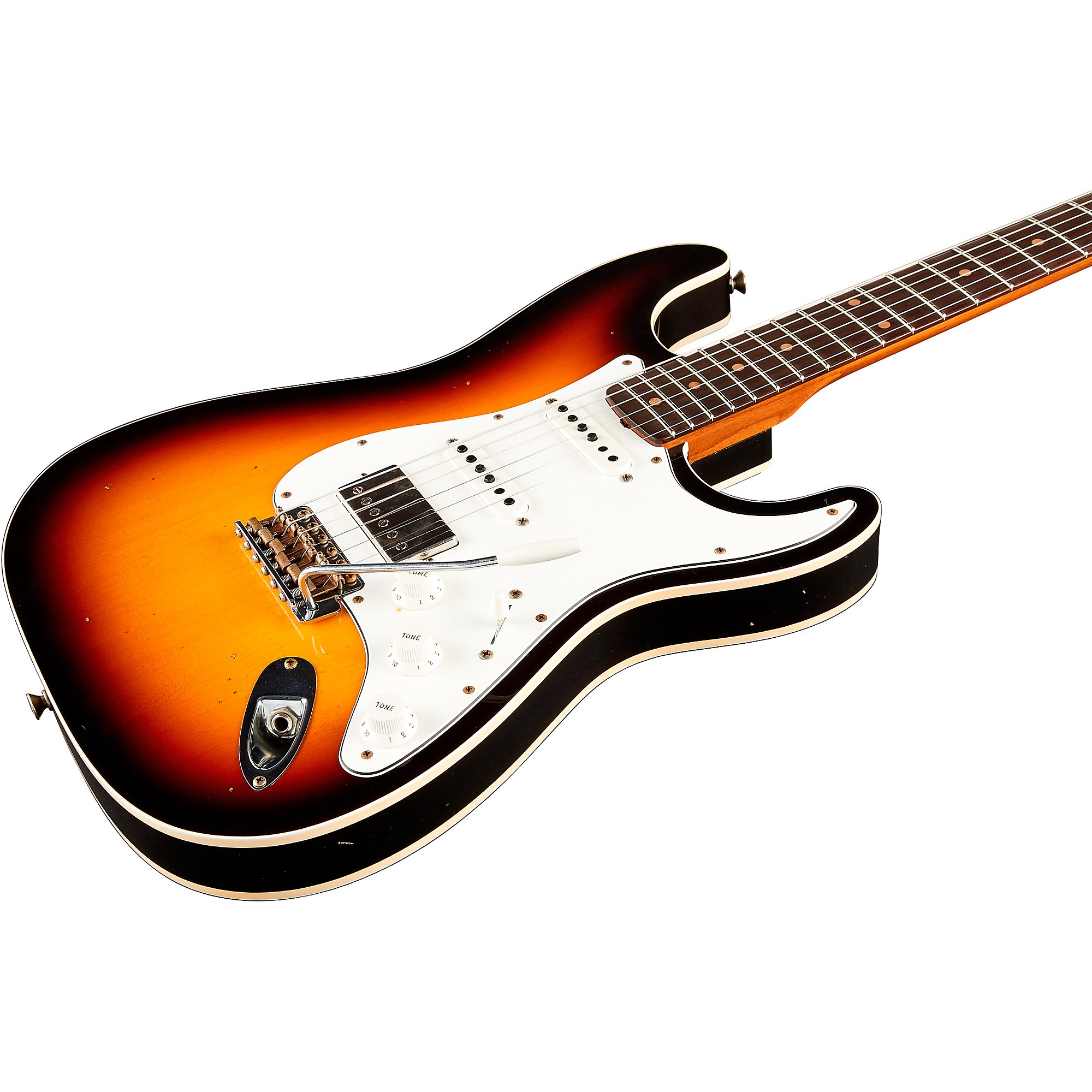 Platinum Fender Custom Shop Limited-Edition Double-Bound HSS
