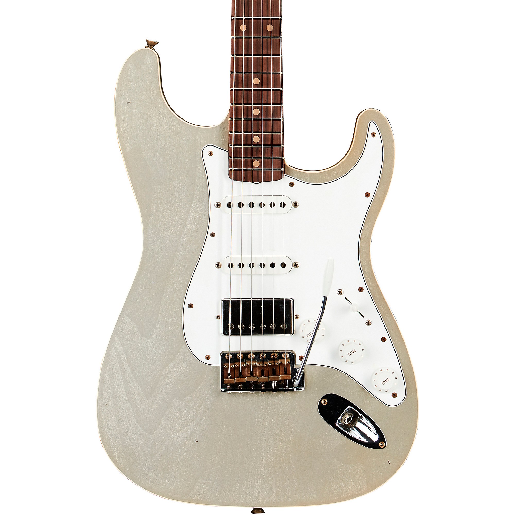 Platinum Fender Custom Shop Limited-Edition Double-Bound HSS 