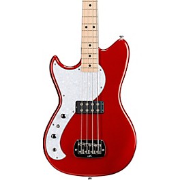 G&L Tribute Fallout Left Handed Shortscale Bass Guitar Candy Apple Red