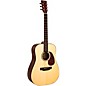 SIGMA SIG10DNATS Solid Top Dreadnought Acoustic Guitar Natural Gloss Finish