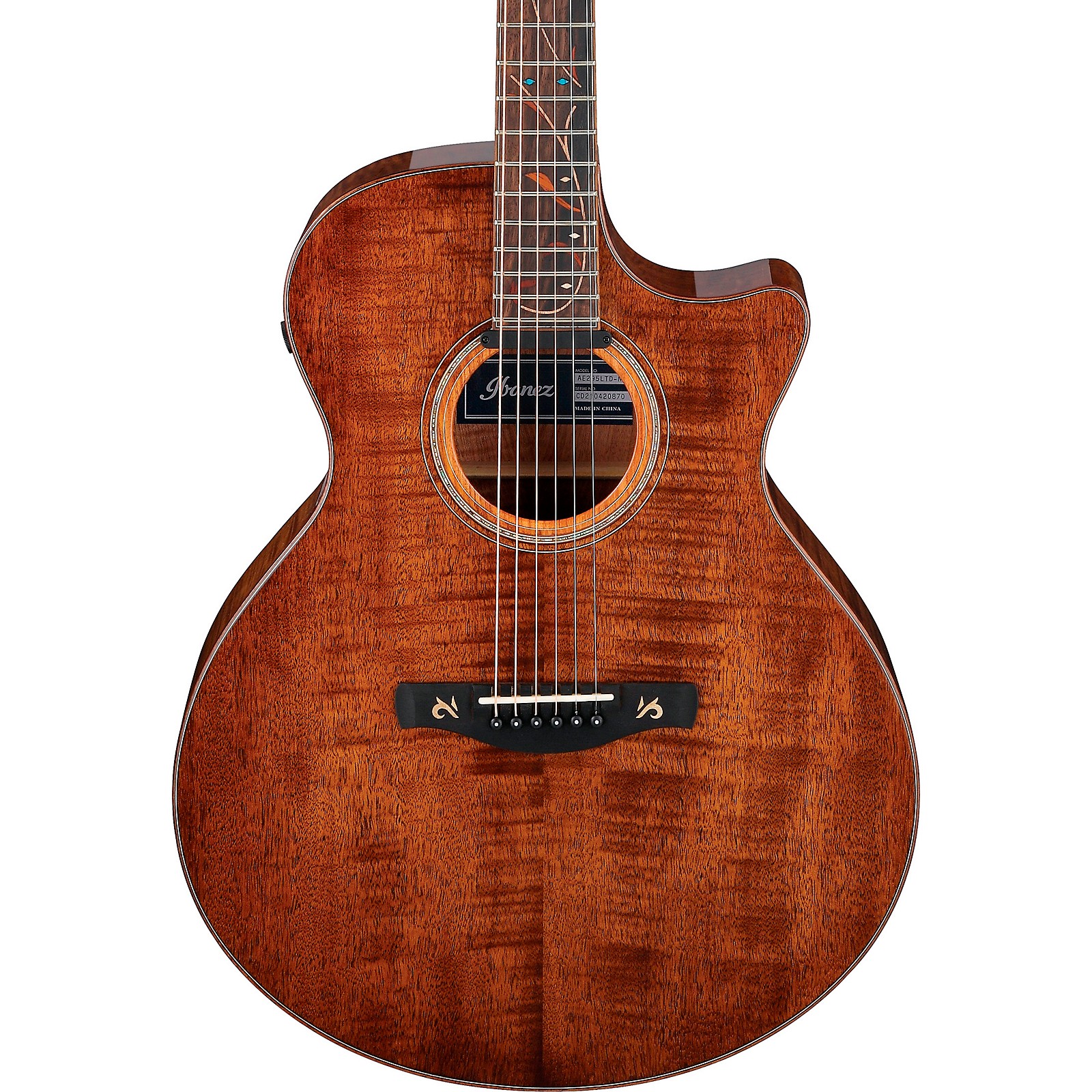 Ibanez AE295LTD Limited-Edition Acoustic-Electric Guitar Natural