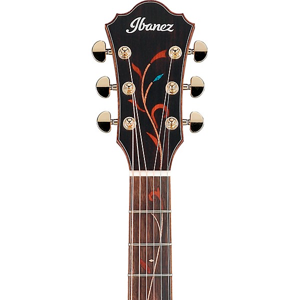 Open Box Ibanez AE295LTD Limited-Edition Acoustic-Electric Guitar Level 2 Natural High Gloss 194744828669