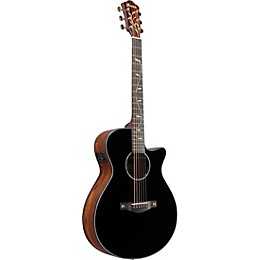 Ibanez AEG550 Bocote Acoustic-Electric Guitar Black Gloss