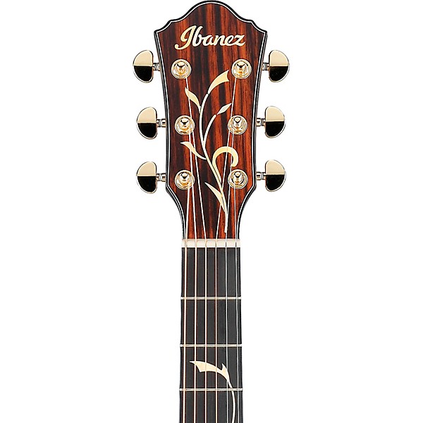 Ibanez AEG550 Bocote Acoustic-Electric Guitar Black Gloss