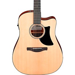 Ibanez AAD50CE Advanced Acoustic Grand Dreadnought Acoustic-Electric Guitar Natural Low Gloss