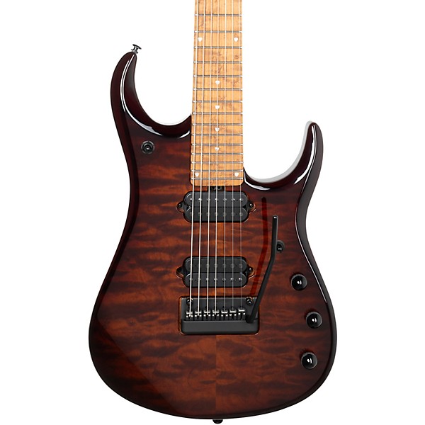 Ernie Ball Music Man JP15 7-String Suplex Electric Guitar Amber Waves Quilt