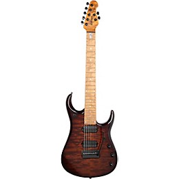 Ernie Ball Music Man JP15 7-String Suplex Electric Guitar Amber Waves Quilt