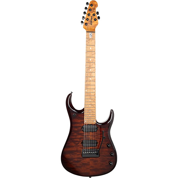 Ernie Ball Music Man JP15 7-String Suplex Electric Guitar Amber Waves Quilt
