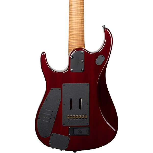 Ernie Ball Music Man JP15 7-String Electric Guitar Red Tide Flame