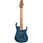 Ernie Ball Music Man JP15 7-String Suplex Electric Guitar Ultramarine Quilt