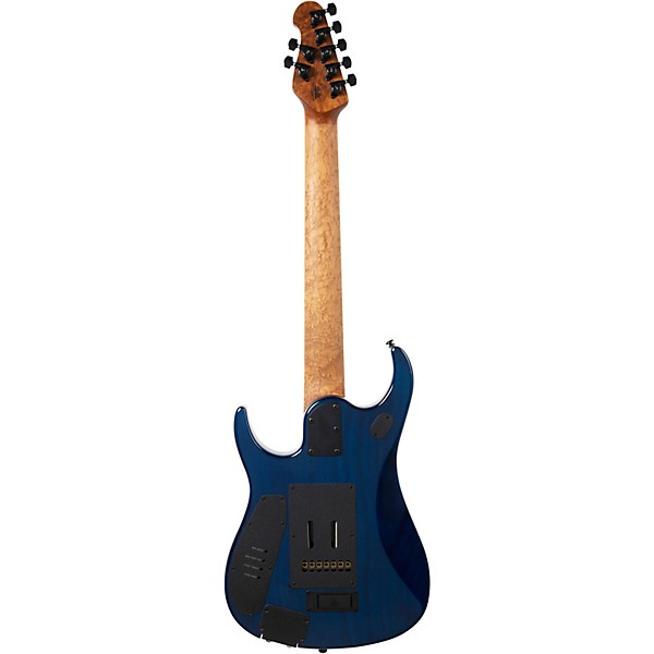 Ernie Ball Music Man JP15 7-String Suplex Electric Guitar Ultramarine Quilt