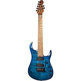 Ernie Ball Music Man JP15 7-String Electric Guitar Ultramarine Flame