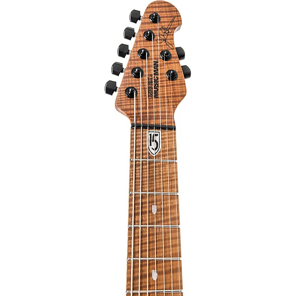 Ernie Ball Music Man JP15 7-String Electric Guitar Ultramarine Flame