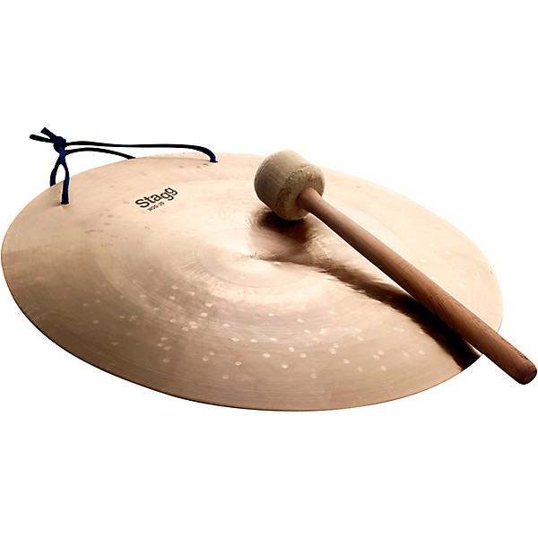 Stagg Wind Gong with mallet 20 in.