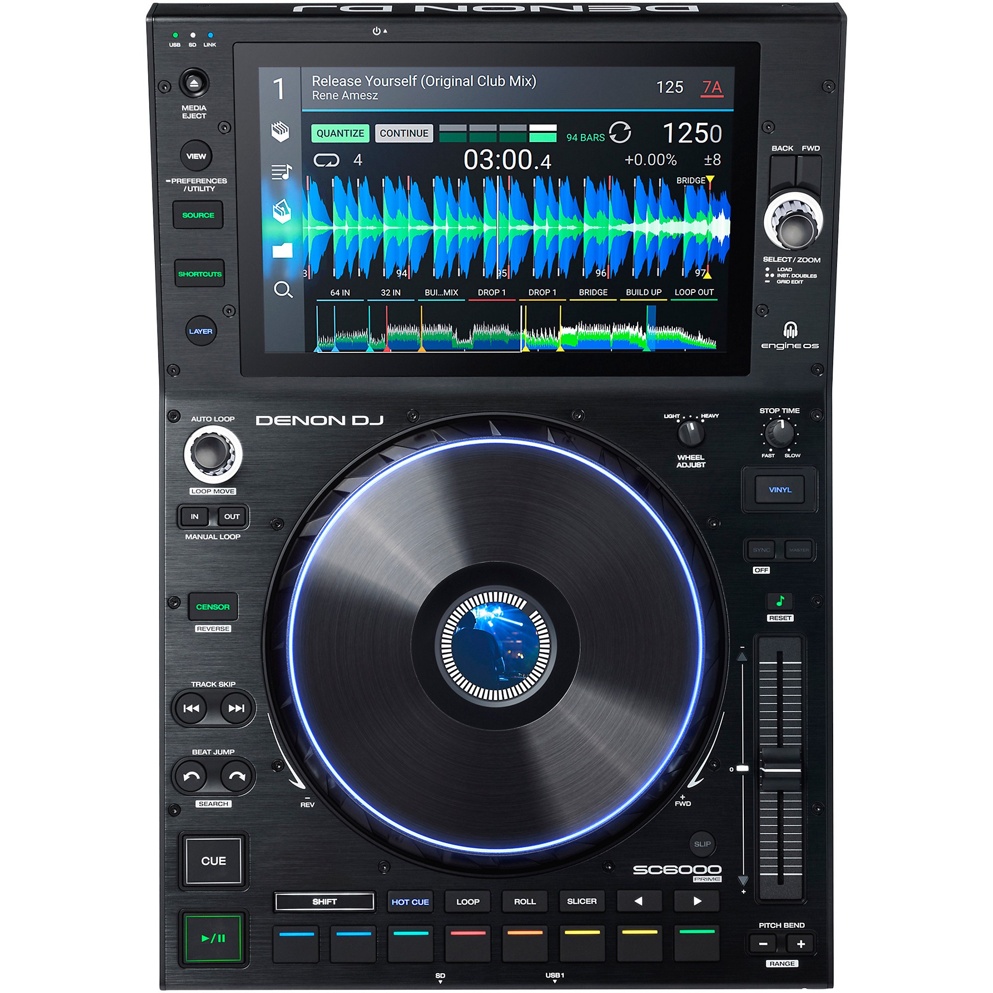 Denon DJ PRIME Package With X1850 Mixer and Pair of SC6000 Media