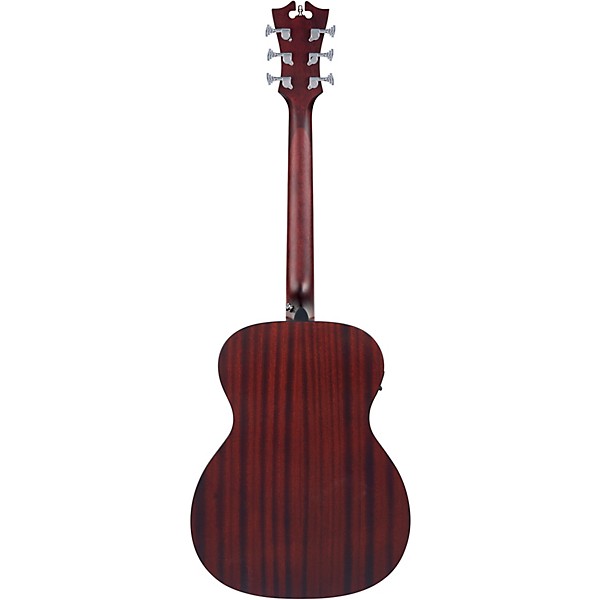 D'Angelico Premier Series Tammany LS OM Acoustic-Electric Guitar Satin Vintage Sunburst