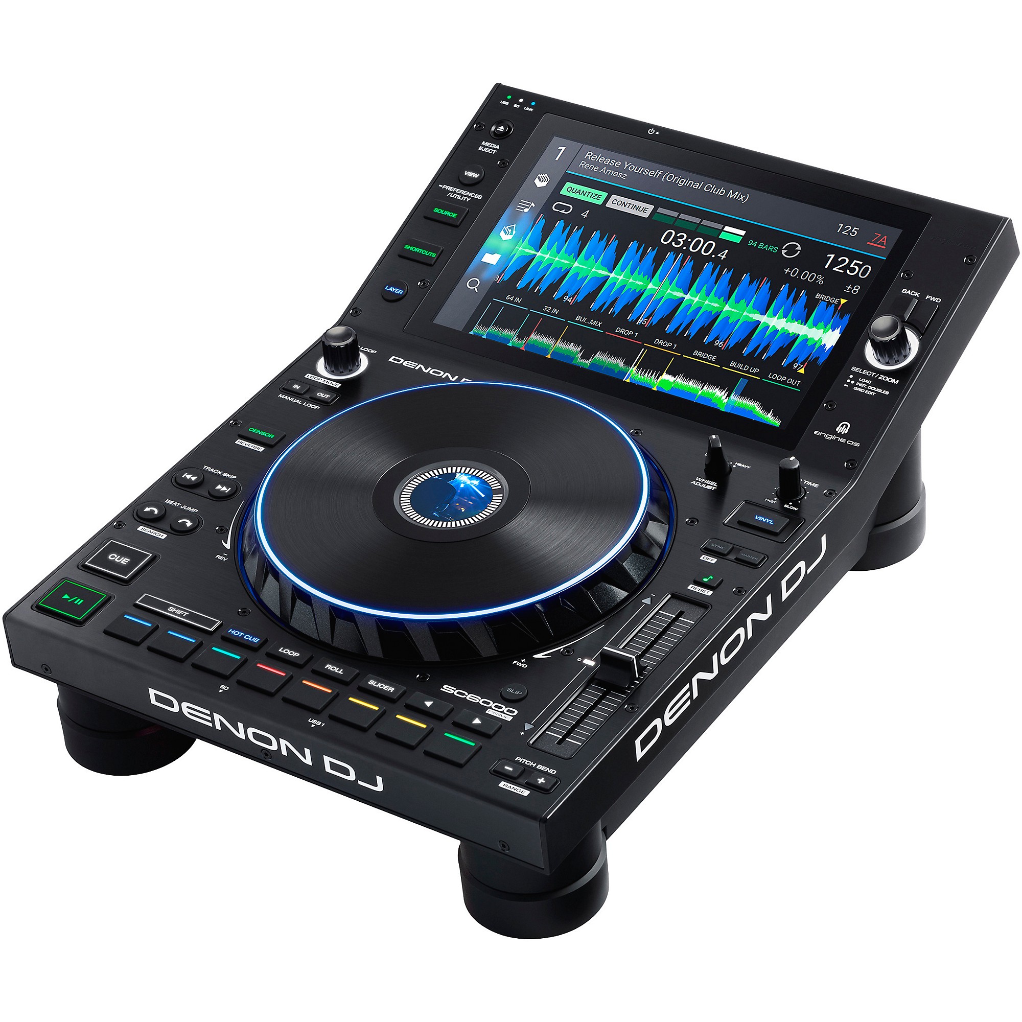 Denon DJ PRIME Package With X1850 Mixer and 4 SC6000 Media Players