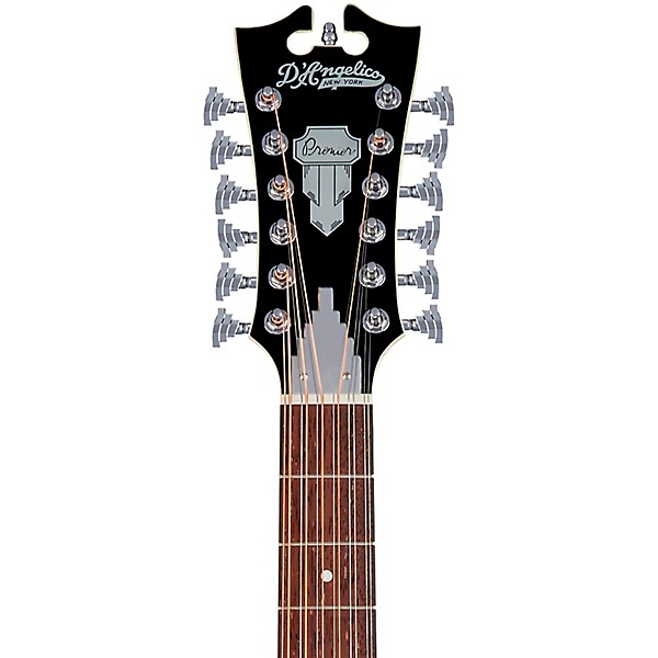 D'Angelico Premier Series Gramercy LS Grand Auditiorium 12-String Acoustic-Electric Guitar Satin Vintage Sunburst