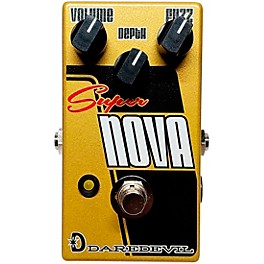 Daredevil Pedals Supernova Fuzz Effects Pedal Gold