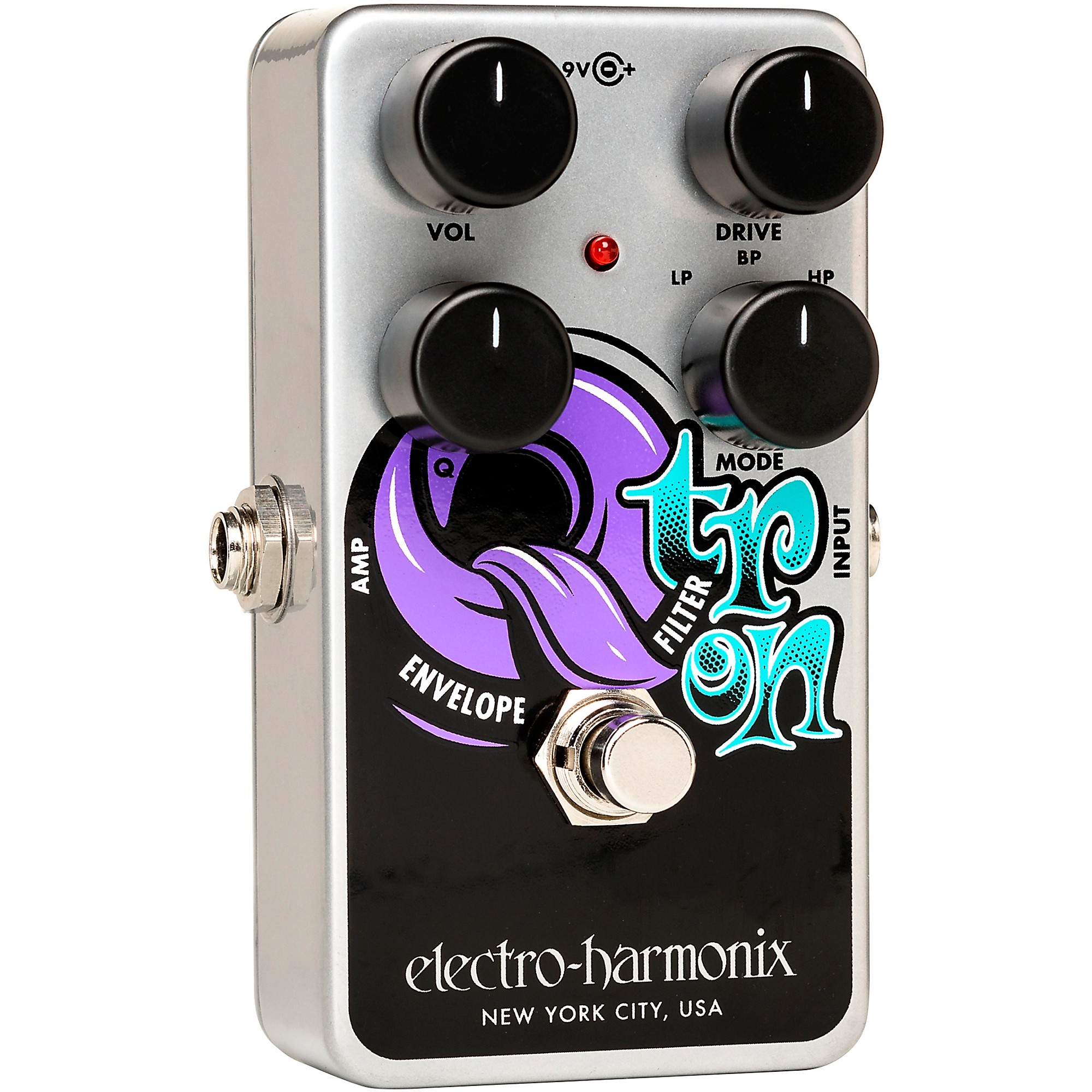 Electro-Harmonix Nano Q-Tron Envelope Filter Effects Pedal Silver