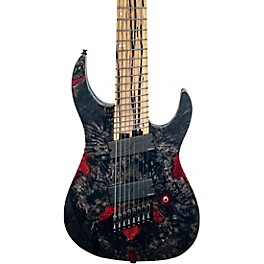 Legator Ninja 8-String Multi-Scale X Series Electric Guitar Black Widow