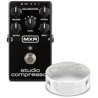 Mxr Studio Compressor Effects Pedal With Free Barefoot Buttons V1 Guitar Center Standard Footswitch Cap for sale