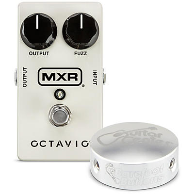 Mxr Octavio Fuzz Effects Pedal With Free Barefoot Buttons V1 Guitar Center Standard Footswitch Cap for sale