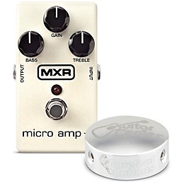 MXR M233 Micro Amp Plus Effects Pedal With Free Barefoot Buttons V1 Guitar Center Standard Footswitch Cap