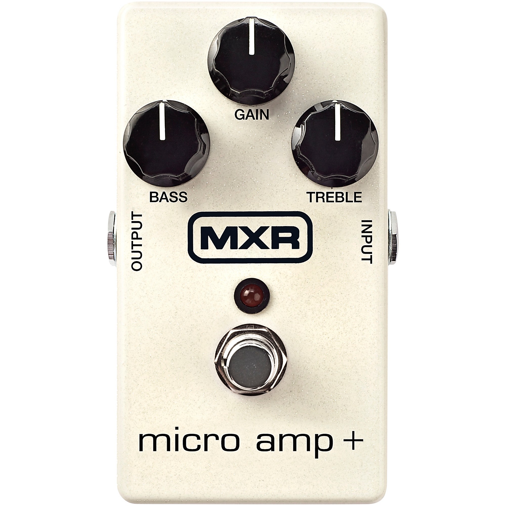 ギター MXR micro amp + M233 MXR M233 Micro Amp Plus Effects Pedal With Free Barefoot