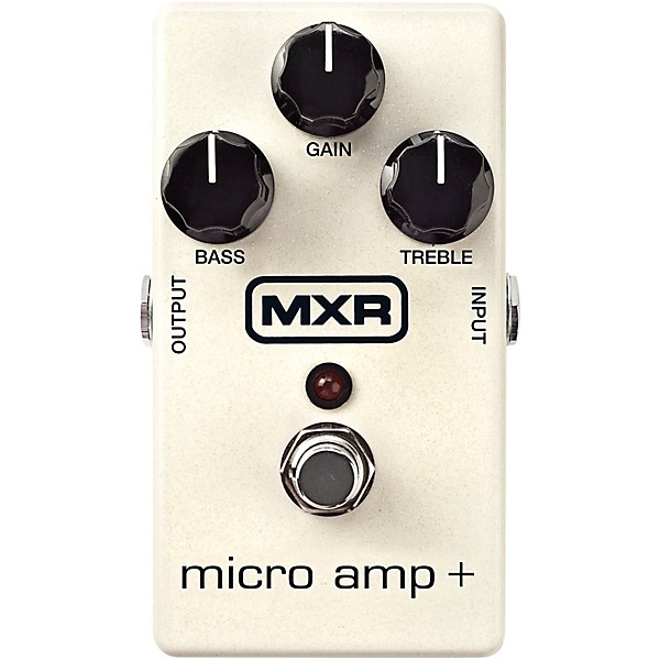MXR M233 Micro Amp Plus Effects Pedal With Free Barefoot Buttons V1 Guitar Center Standard Footswitch Cap