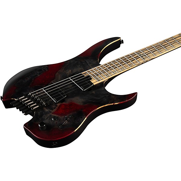 Legator Ghost 6-String Multi-Scale X Series Electric Guitar Black Widow