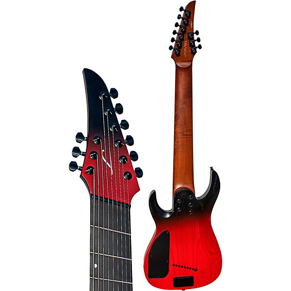 Legator Ninja 9-String Multi-Scale Electric Guitar Crimson