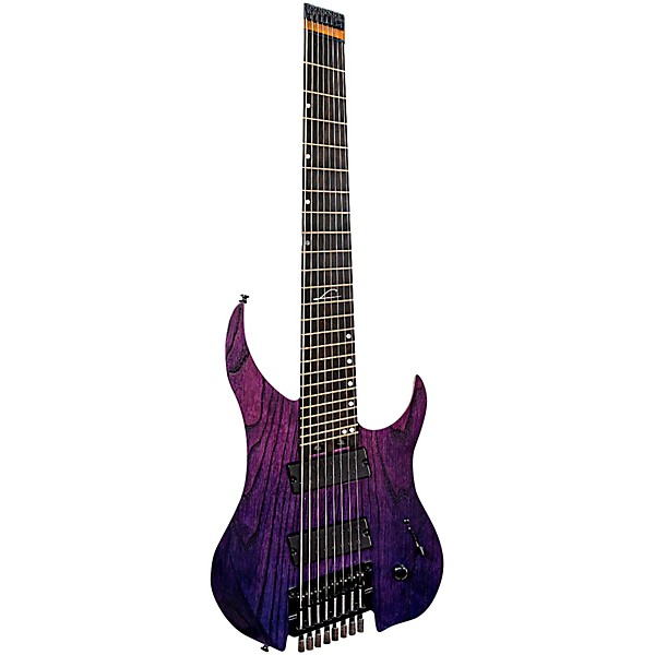 Legator Ghost 8 String Multi-Scale Performance Series Electric Guitar Iris Fade