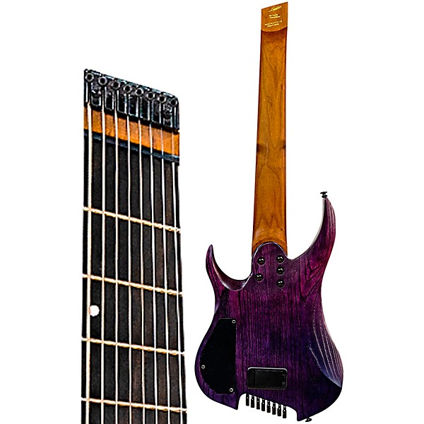 Legator Ghost 8 String Multi-Scale Performance Series Electric Guitar Iris Fade