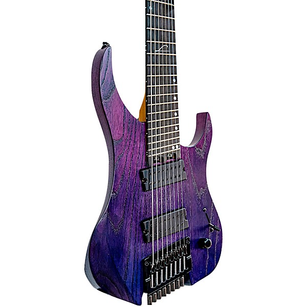 Legator Ghost 8 String Multi-Scale Performance Series Electric Guitar Iris Fade