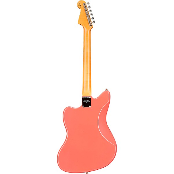 Fender Custom Shop '62 Jazzmaster Journeyman Relic Electric Guitar Super Faded Aged Fiesta Red