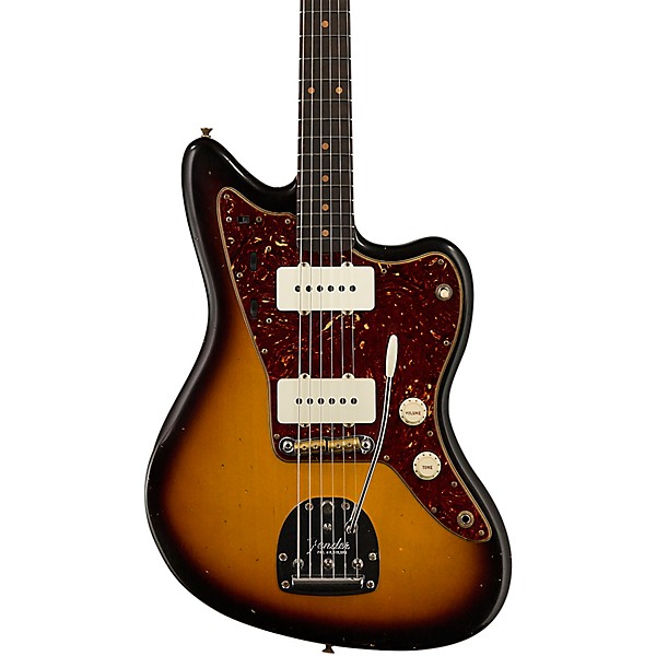 Fender Custom Shop '62 Jazzmaster Journeyman Relic Electric Guitar 3-Color Sunburst