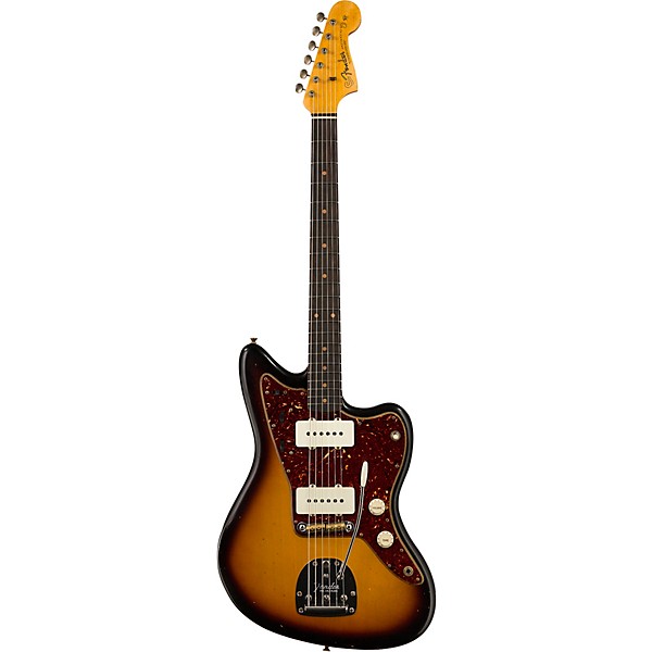 Fender Custom Shop '62 Jazzmaster Journeyman Relic Electric Guitar 3-Color Sunburst