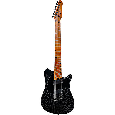 Legator Opus Tradition 7-String Multi-Scale Electric Guitar Stealth Black for sale