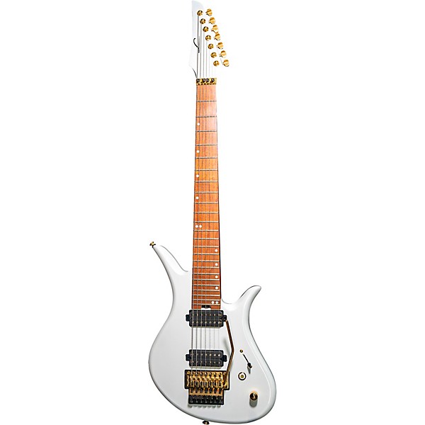 Legator Charles Caswell Signature 7-String Electric Guitar White Grape ...