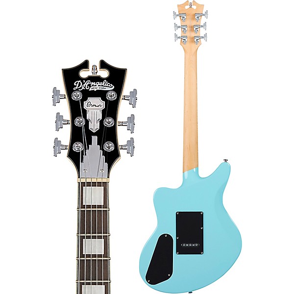 D'Angelico Premier Series Bedford Solidbody Electric Guitar Sky Blue