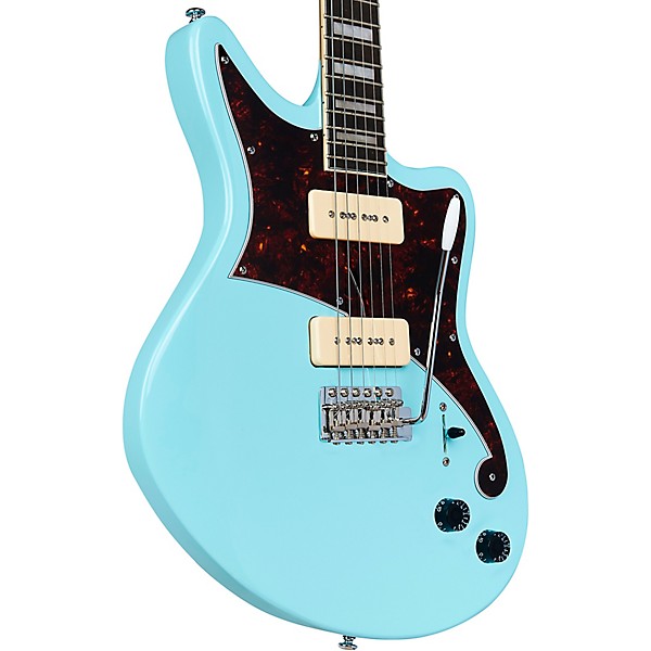 D'Angelico Premier Series Bedford Solidbody Electric Guitar Sky Blue
