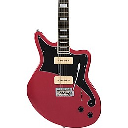 D'Angelico Premier Series Bedford Solidbody Electric Guitar Oxblood