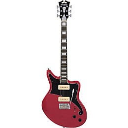 D'Angelico Premier Series Bedford Solidbody Electric Guitar Oxblood