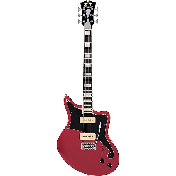 D'Angelico Premier Series Bedford Solidbody Electric Guitar Oxblood