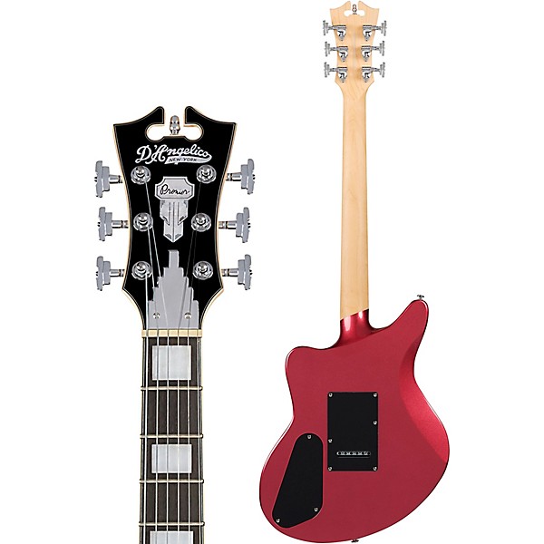 D'Angelico Premier Series Bedford Solidbody Electric Guitar Oxblood