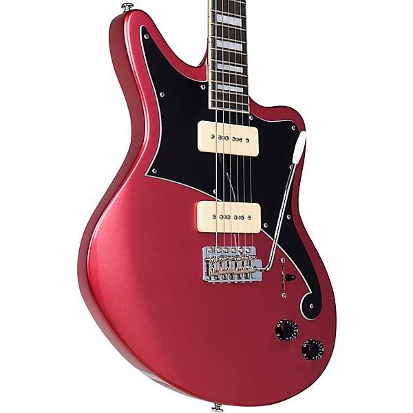 D'Angelico Premier Series Bedford Solidbody Electric Guitar Oxblood